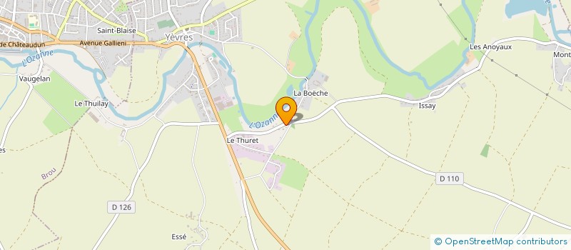 localisation de l'entreprise CHARTRES SECURITE PRIVEE à YEVRES