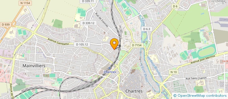 localisation de l'entreprise CHARTRES ULTIMATE TEAM à CHARTRES