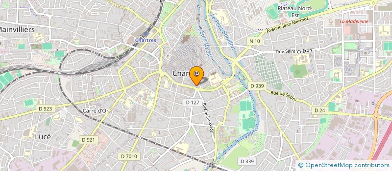 localisation de l'entreprise CHARTRES V F à CHARTRES