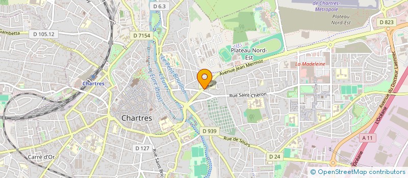 localisation de l'entreprise CHARTRES31 à CHARTRES