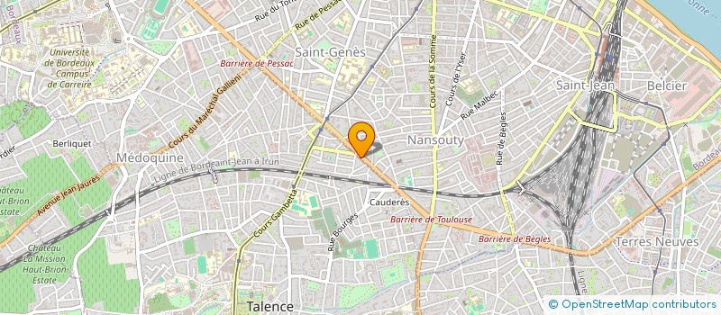 localisation de l'entreprise CHARTREUSE SAINT MICHEL  TALENCE