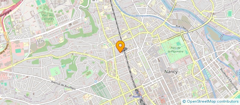 localisation de l'entreprise CHARTREUX  NANCY