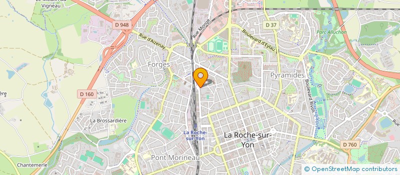localisation de l'entreprise CHARVANLOMA à ROCHE SUR YON (LA)
