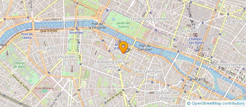 localisation de l'entreprise CHARVET  PARIS