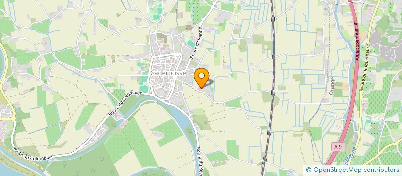 localisation de l'entreprise CHARVIN JACKY ET FILS  CADEROUSSE