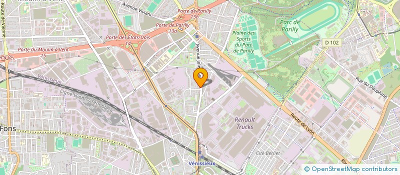 localisation de l'entreprise CHARVOLIN INDIVISION  VENISSIEUX