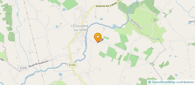 localisation de l'entreprise CHARVY LIVRADAISE  VILLENEUVE SUR LOT