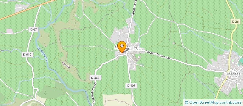 localisation de l'entreprise CHASALOU  SAINTE-VALIERE