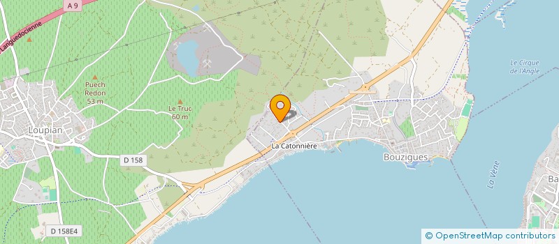 localisation de l'entreprise CHASDEL à SETE