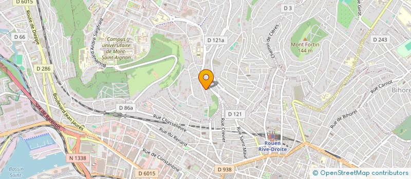 localisation de l'entreprise CHASING TIME  MONT-SAINT-AIGNAN