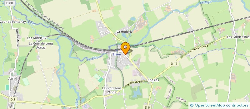 localisation de l'entreprise CHASLES  SAINTE-MARGUERITE-D'ELLE