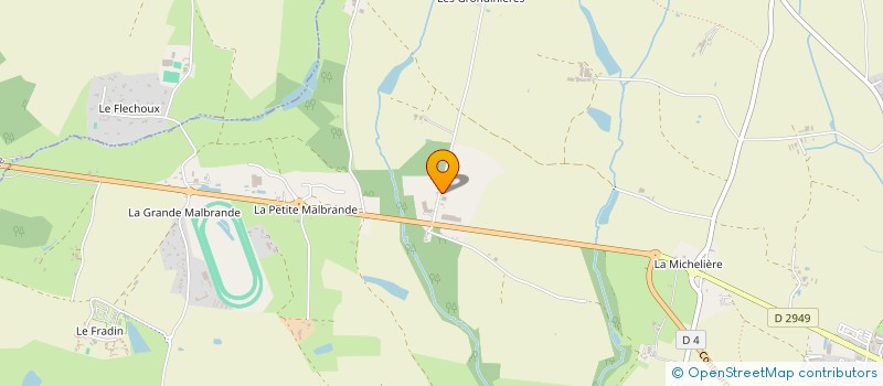 localisation de l'entreprise CHASS'LAU  TALMONT-SAINT-HILAIRE