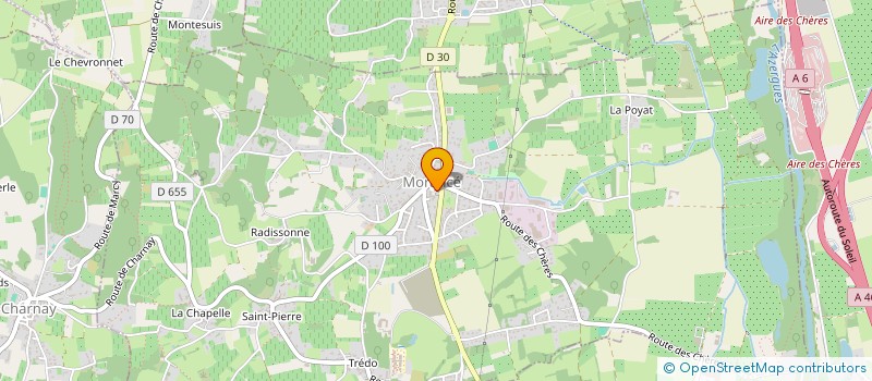 localisation de l'entreprise CHASSAGNAC CONSEILS ET CREATIONS  MORANCE