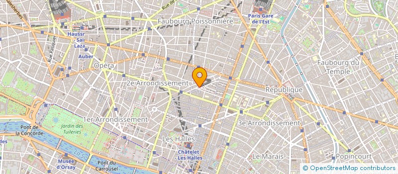 localisation de l'entreprise CHASSAM  PARIS