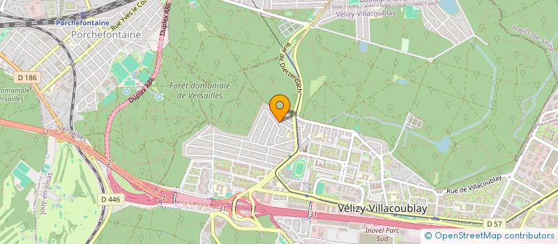 localisation de l'entreprise CHASSANG COHEN-SELMON  VELIZY-VILLACOUBLAY