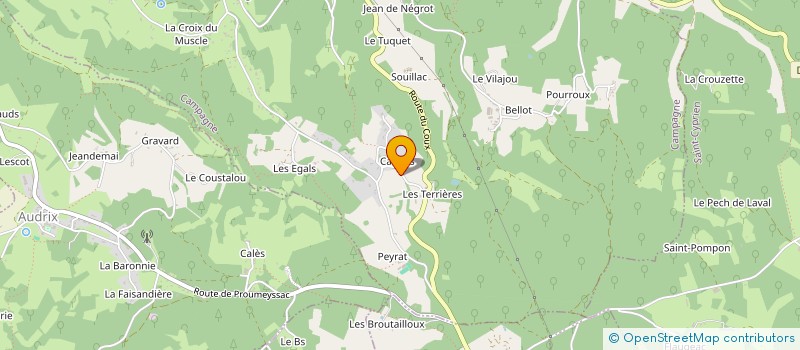 localisation de l'entreprise CHASSE A CAMPAGNE  CAMPAGNE