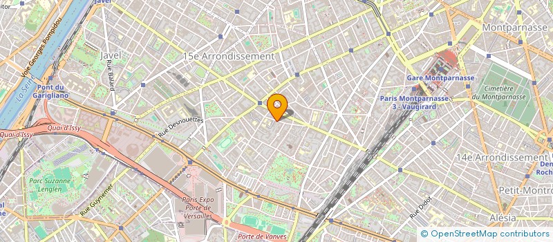 localisation de l'entreprise CHASSE A COURTS  PARIS