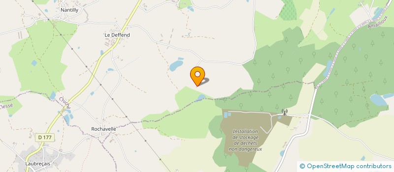 localisation de l'entreprise CHASSE DE MAZEROLLES  CHICHE