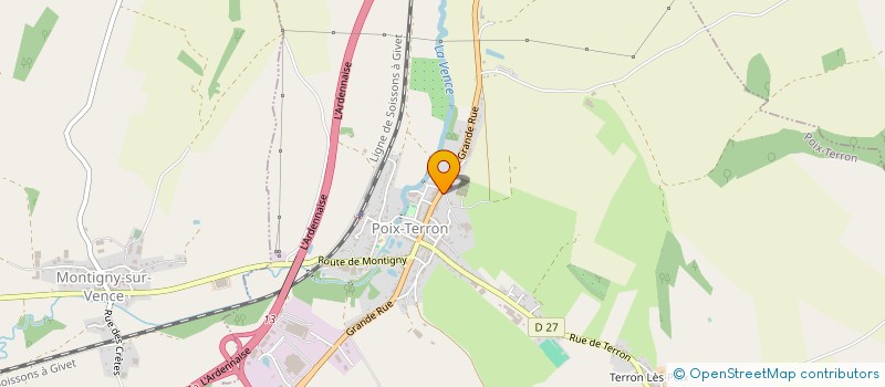 localisation de l'entreprise CHASSE DES TEMPLIERS D'ORIENT  GUIGNICOURT-SUR-VENCE