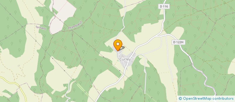 localisation de l'entreprise CHASSE DOMANIALE DE CHAMBOEUF / CURLEY  CURLEY