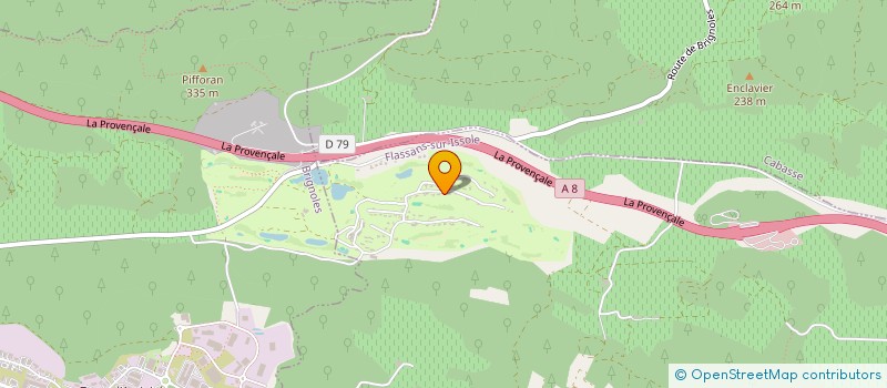 localisation de l'entreprise CHASSE ET LOISIRS DE LA VALLEE DE L'AILLE ET DES ETANGS DES MAURES à LE CANNET-DES-MAURES