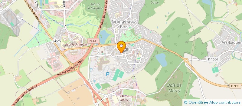 localisation de l'entreprise CHASSE ET TERRITOIRE DE L'EST à METZ