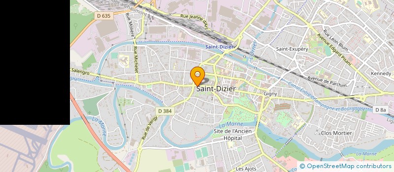 localisation de l'entreprise CHASSE ET TIR 52 à SAINT-DIZIER