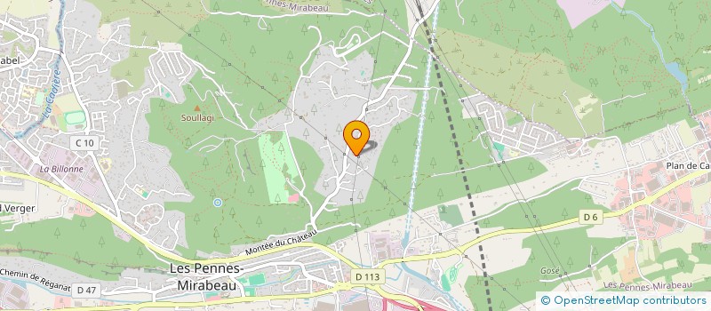 localisation de l'entreprise CHASSE EVENTS' à LES PENNES MIRABEAU
