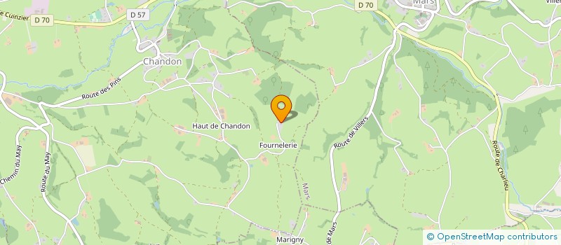 localisation de l'entreprise CHASSE GOYET-SORILLARD  CHANDON