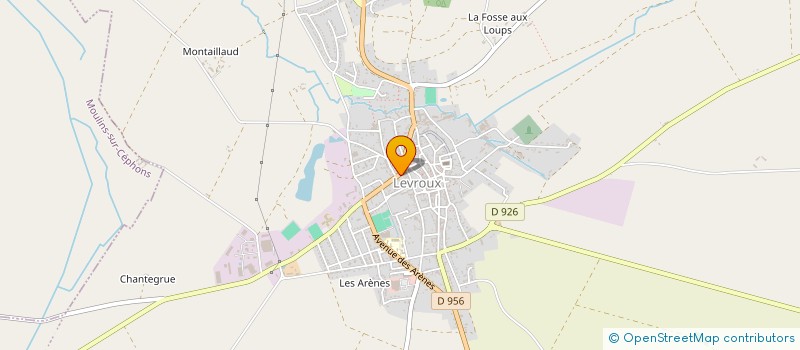 localisation de l'entreprise CHASSE PASSION à LEVROUX