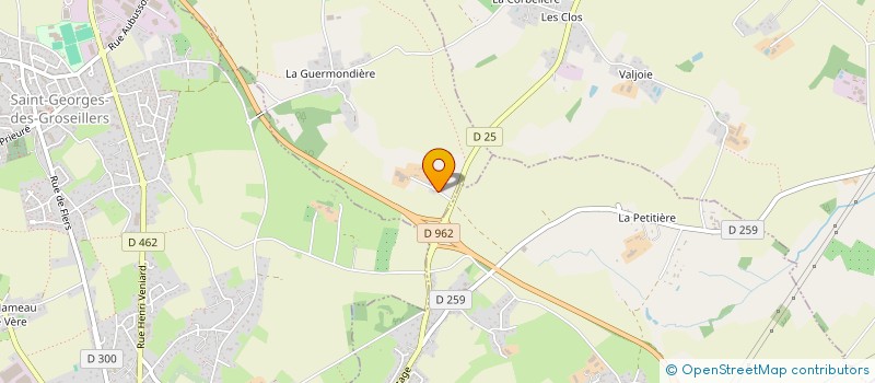 localisation de l'entreprise CHASSE PATATE à AUBUSSON
