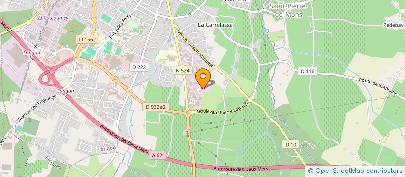 localisation de l'entreprise CHASSE PECHE LANGON à LANGON