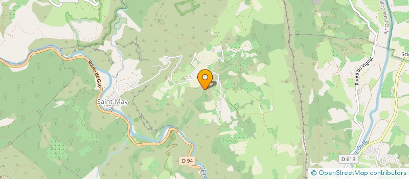 localisation de l'entreprise CHASSE PRIVEE ' LA CONDAMINE'  SAINT-MAY