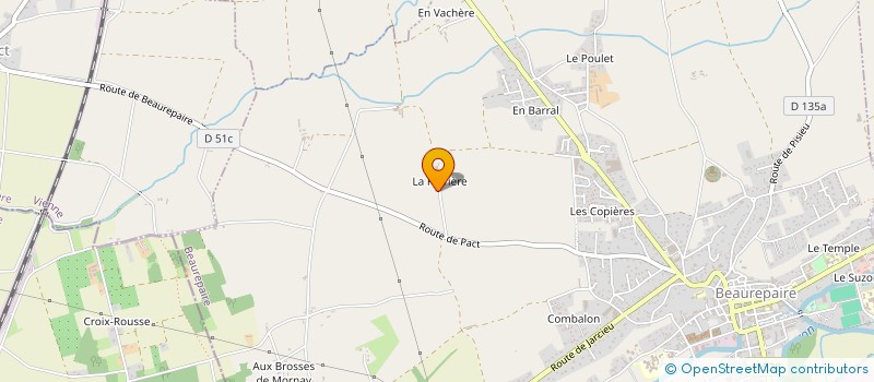 localisation de l'entreprise CHASSE TIR PASSION  PISIEU