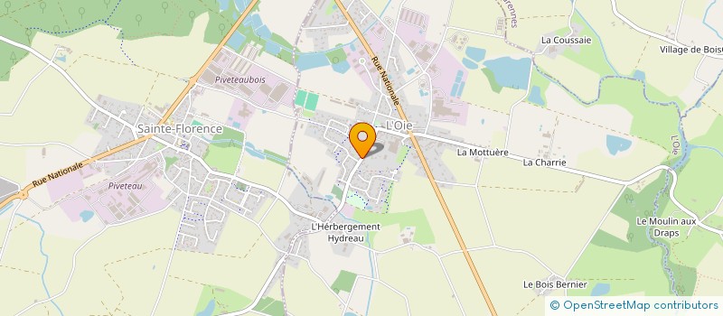 localisation de l'entreprise CHASSEAU NATURE ET SERVICES à L' OIE
