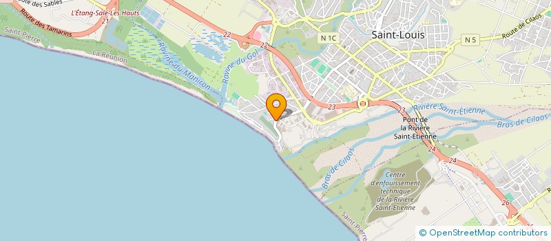localisation de l'entreprise CHASSEN à SAINT-LOUIS