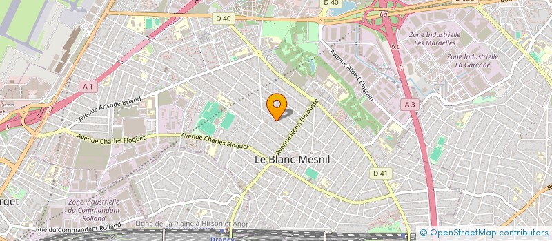 localisation de l'entreprise CHASSEUR DE JEUX à AULNAY-SOUS-BOIS