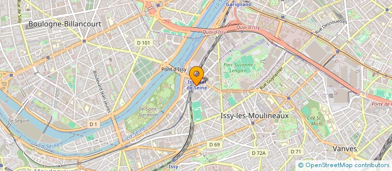localisation de l'entreprise CHASSEUR DE TOIT à ISSY-LES-MOULINEAUX