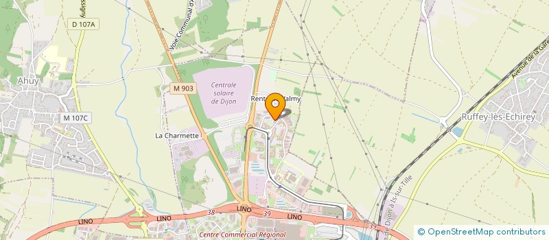 localisation de l'entreprise CHASSEURS D'AUTOS  DIJON