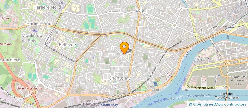localisation de l'entreprise CHASSEURS D'INSPIRATIONS  NANTES