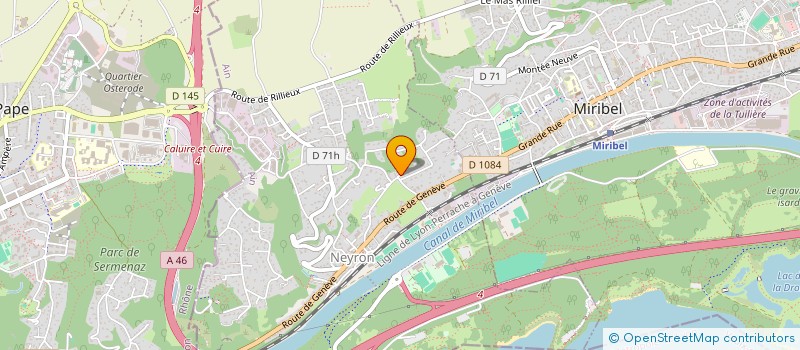 localisation de l'entreprise CHASSEURS D'ORAGES  NEYRON