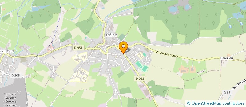 localisation de l'entreprise CHASSEURS DE SAINT HERMANN  TRELON