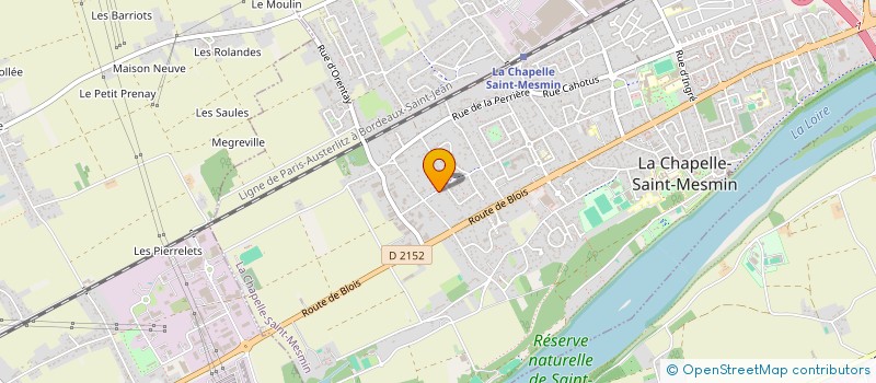 localisation de l'entreprise CHASSIER à LA CHAPELLE-SAINT-MESMIN