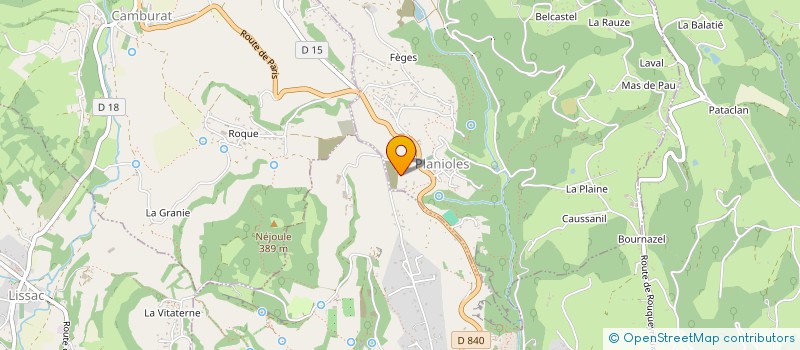 localisation de l'entreprise CHASSINT INDUSTRIES  BEDUER