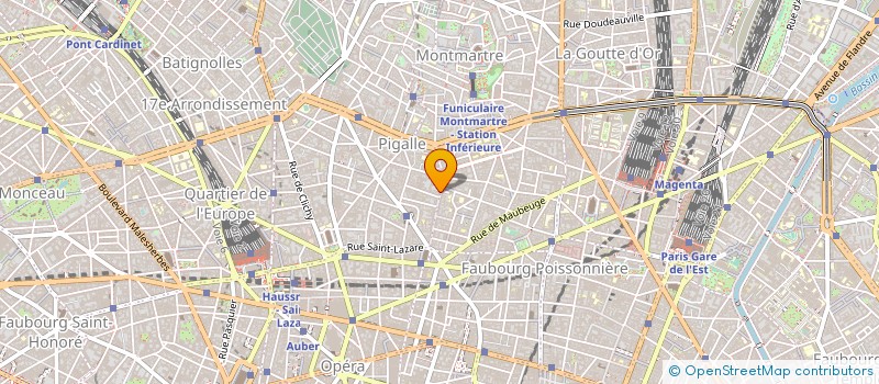 localisation de l'entreprise CHASSIRON MAREE à PARIS