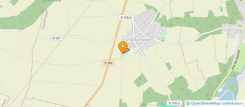 localisation de l'entreprise CHASSIS & BEQUILLES à CHARTAINVILLIERS