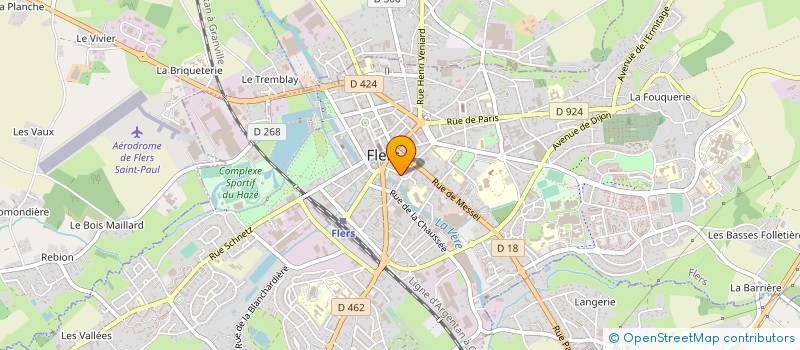 localisation de l'entreprise CHASTANG à FLERS