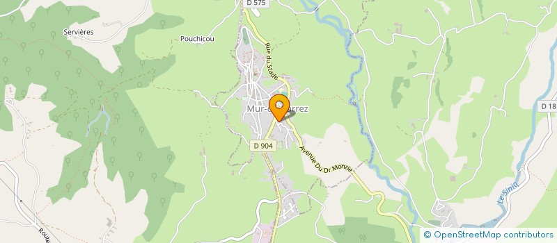 localisation de l'entreprise CHASTANG FRERES  MUR-DE-BARREZ