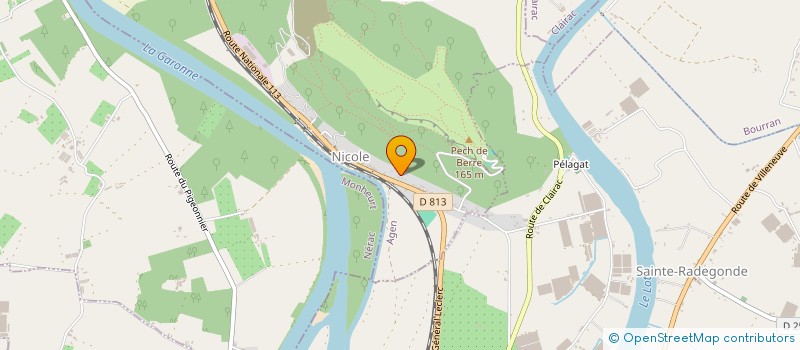 localisation de l'entreprise CHASTEL-PRIMEURS à AIGUILLON