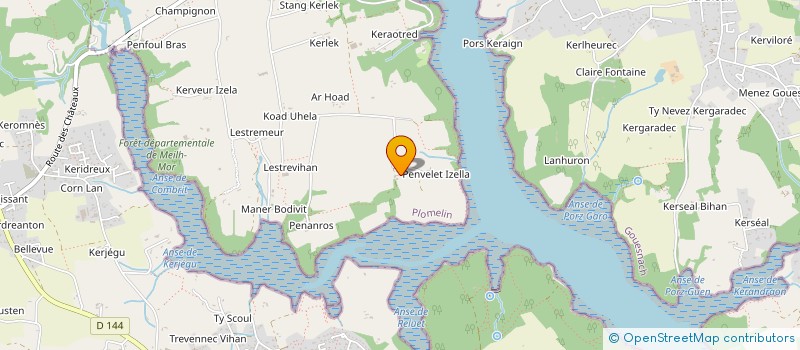 localisation de l'entreprise CHAT ALORS 29 à QUIMPER